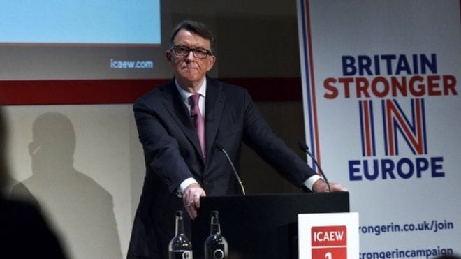 Regno Unito: Peter Mandelson si dimette dalla Camera dei Lord dopo lo scandalo Epstein