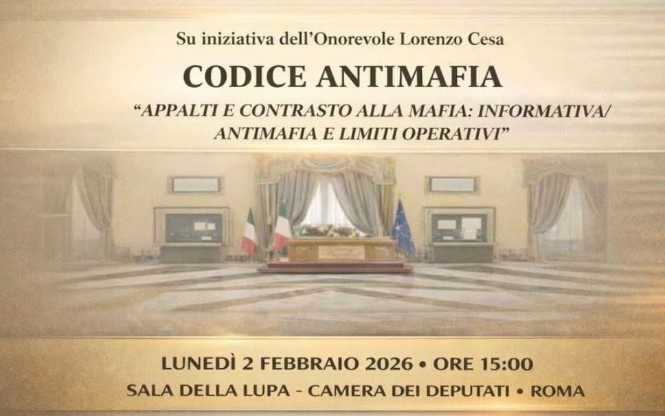 Camera dei deputati: focus su appalti e mafia