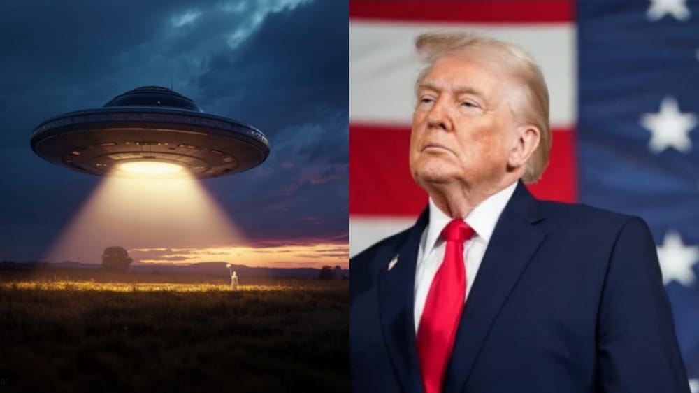 La verità sugli alieni? Trump promette di svelare i file segreti sugli Ufo!