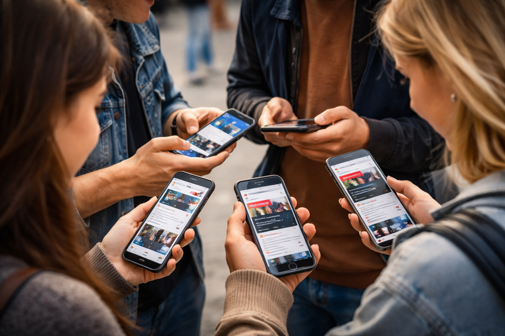 Reuters, giovani sempre più lontani dai siti diretti. Instagram, Youtube e TikTok le nuove fonti