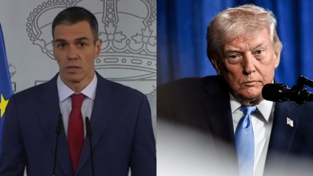 Sánchez a Trump: “No alla guerra, non si gioca con il destino di milioni di persone”