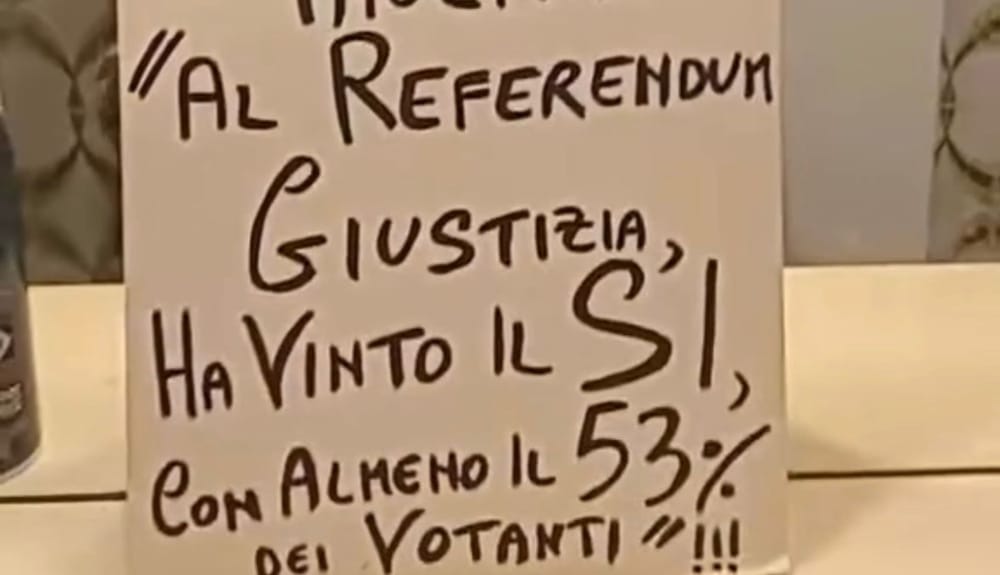 Paolini sul referendum: “Vincerà il sì al 53%”