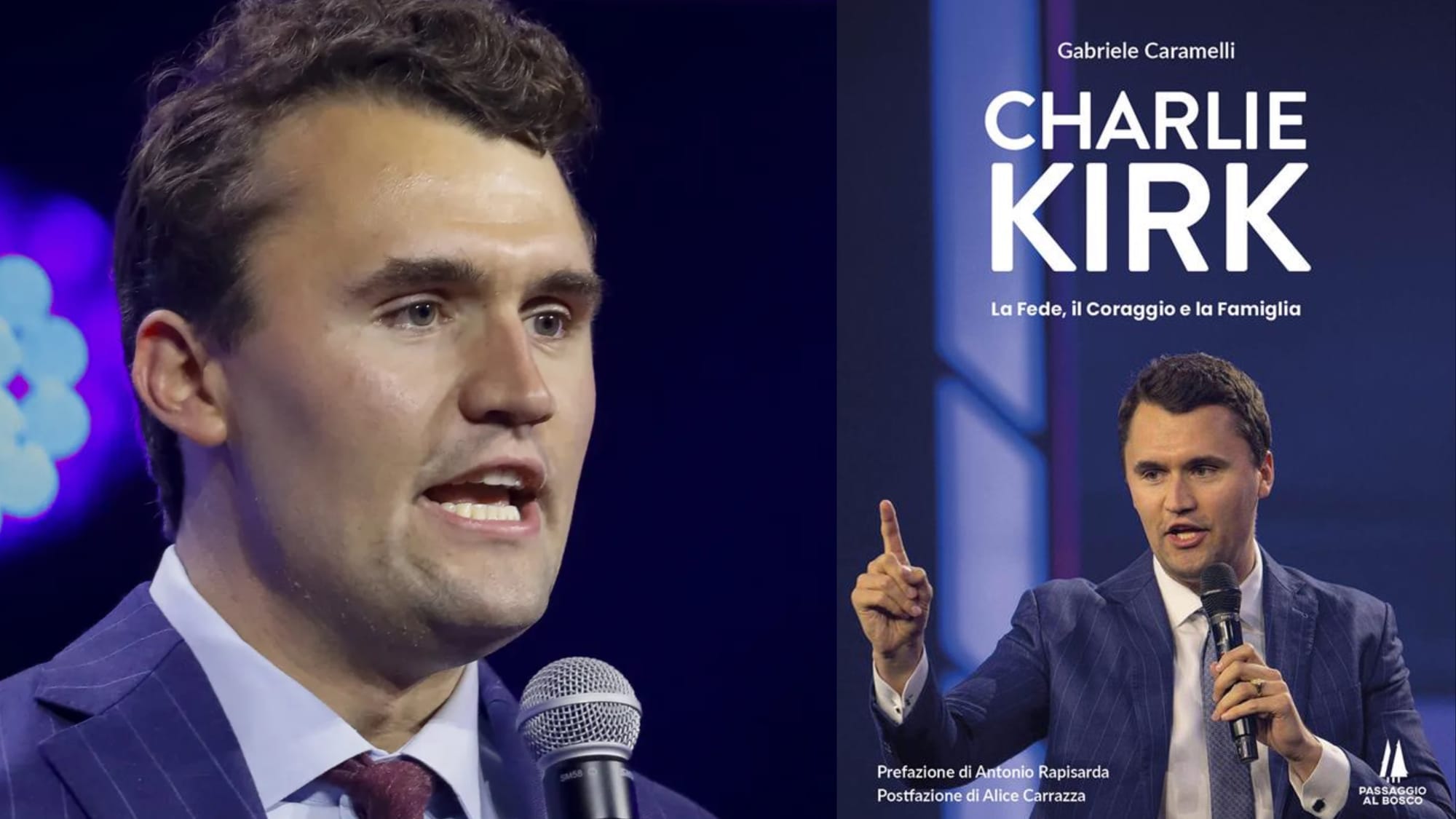 «Di politica non si può morire»: Caramelli racconta perché ha scritto il libro su “Charlie Kirk”