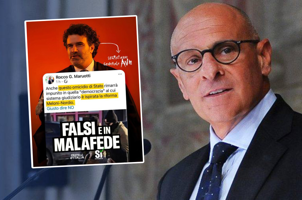 Referendum, Rampelli attacca l’Anm: “Post falso e violento dal segretario Maruotti”