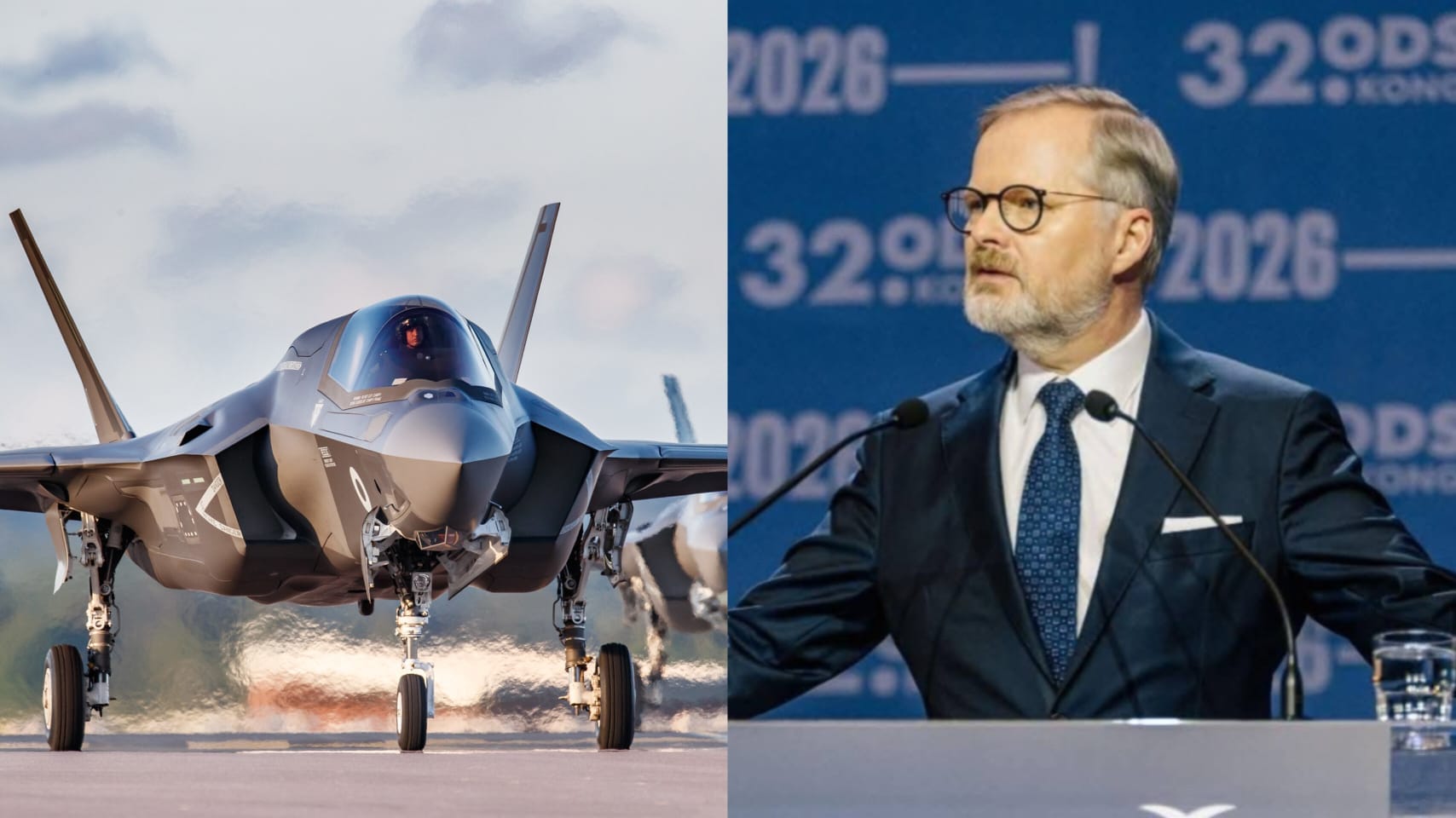 Petr Fiala: F-35 essenziali per sicurezza della Repubblica Ceca e difesa europea