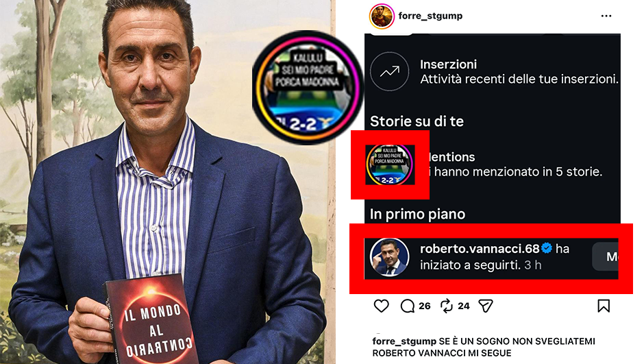 Vannacci mette la freccia: sorpasso a destra… sui trash influencer