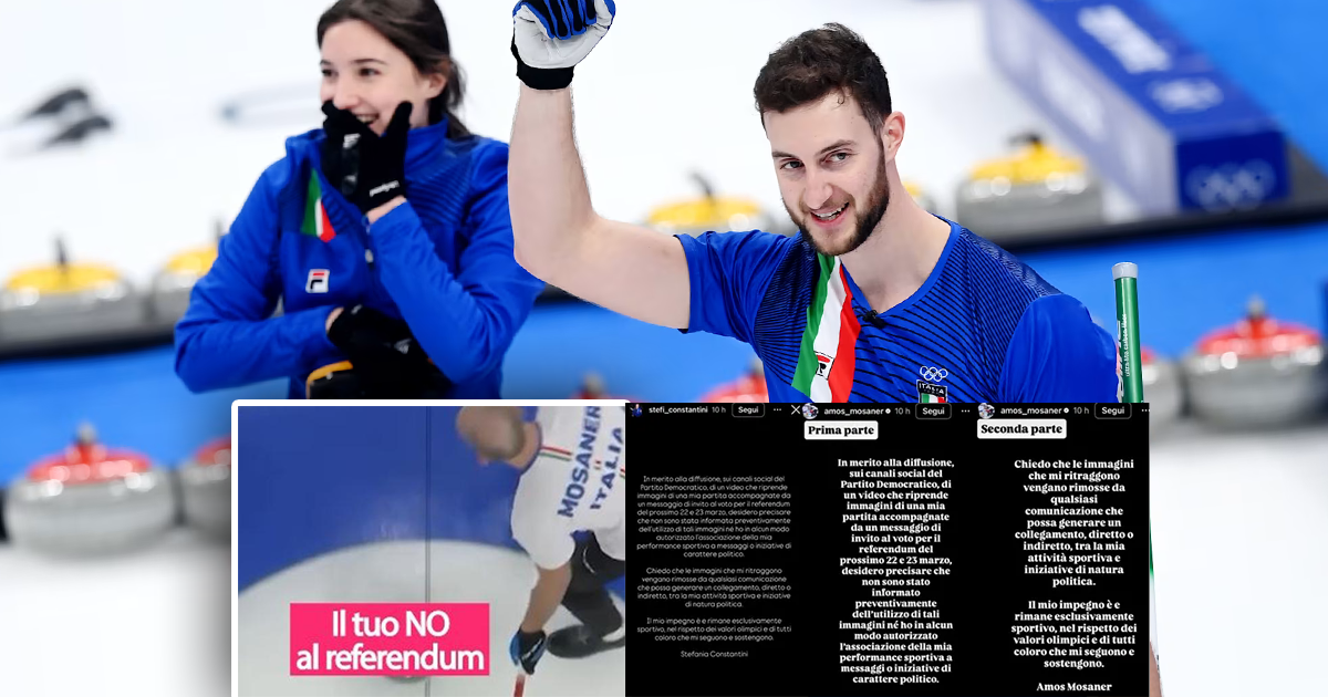 Gaffe olimpica sul No. PD pubblica video per referendum, poi cancella. Buonfiglio (CONI) "Sbalordito". Gasparri: "Speculazione"