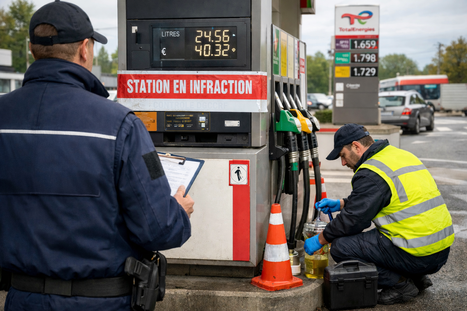 Francia: stretta sui gestori di carburante, sanzionate 5% delle stazioni controllate