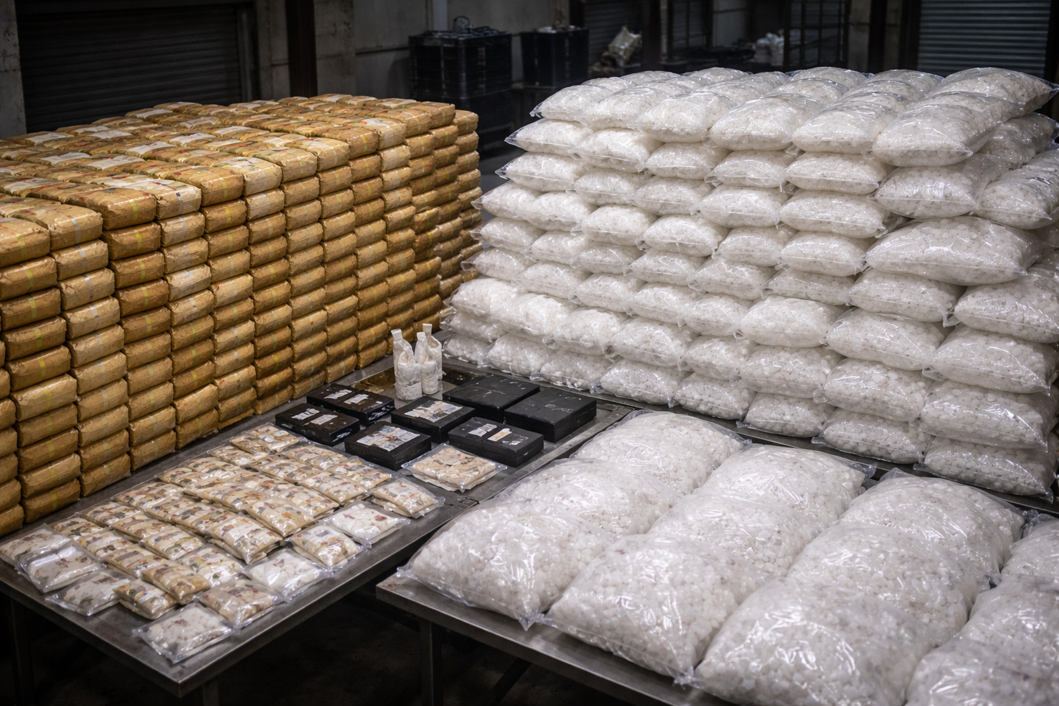 Maxi sequestro di droga in Sri Lanka: oltre 3 tonnellate tra eroina e metanfetamine