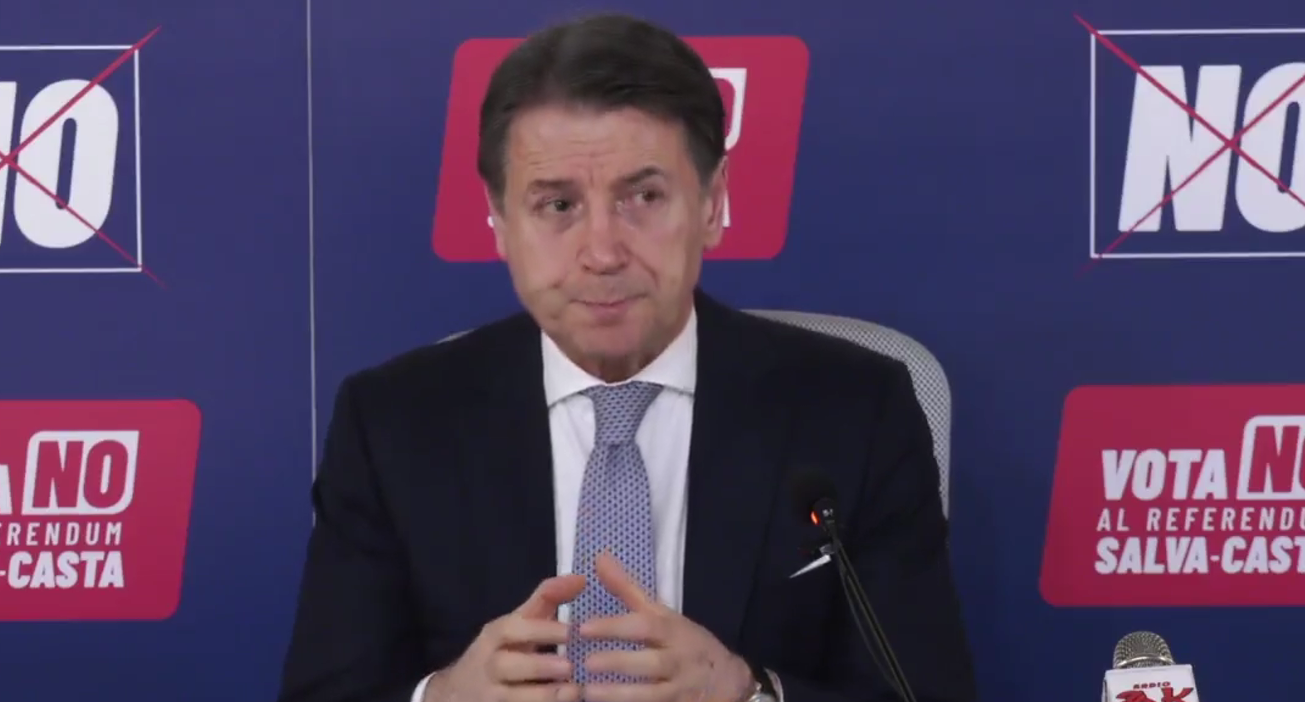 Referendum, Conte: “È un avviso di sfratto al governo”