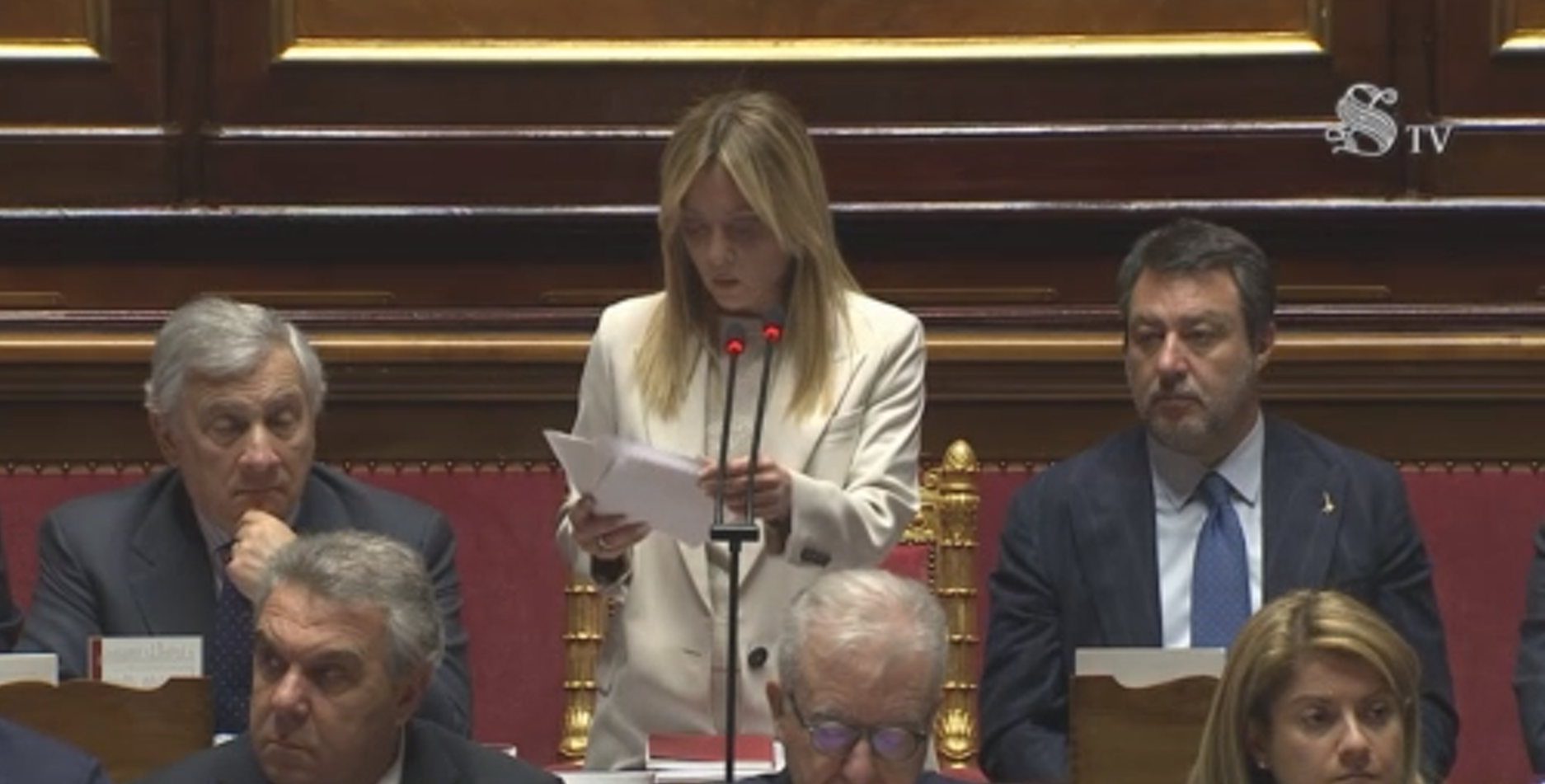 Meloni al Senato: "Non siamo in guerra e non vogliamo entrarci". Ecco cosa ha detto