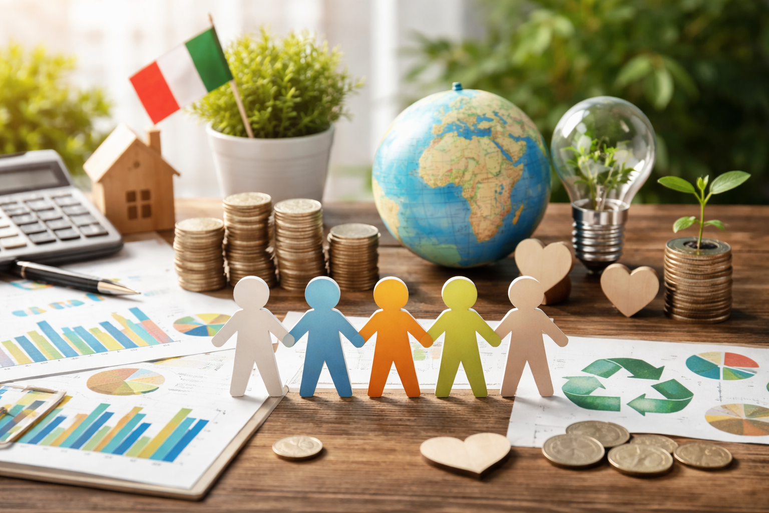 Terzo Settore vale il 5% del PIL: boom di enti e occupazione