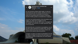 Roma, interruzione durante la Veglia pasquale: entra in chiesa, bestemmia e fugge