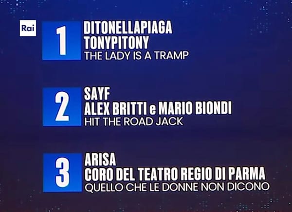 Sanremo, la serata cover è un format vincente