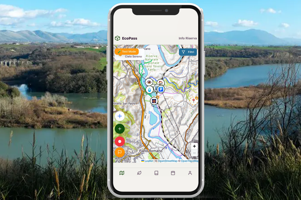 Nazzano Tevere-Farfa lancia EcoPass: tecnologia e natura nella nuova app della riserva